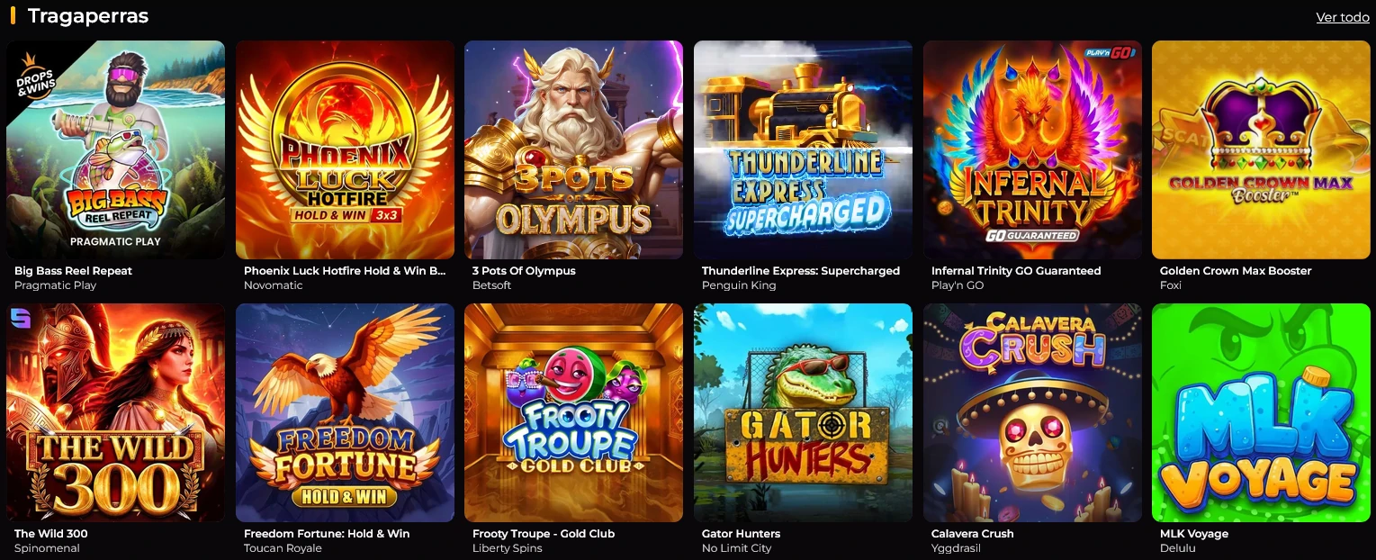 Slots — Spinimax Casino