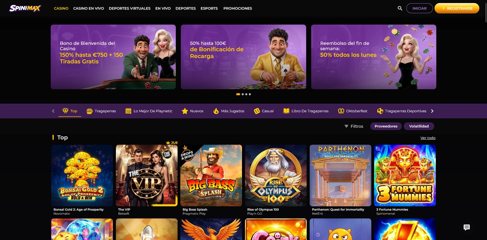 Casino — Spinimax Casino